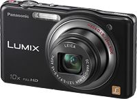 Panasonic's Lumix DMC-SZ7 digital camera. Photo provided by Panasonic Corp.