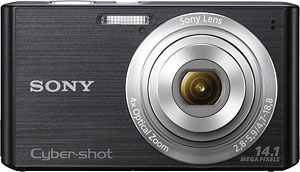 Sony's Cyber-shot DSC-W610 digital camera. Photo provided by Sony Electronics Inc. Click for a bigger picture!