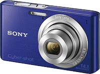 Sony's Cyber-shot DSC-W610 digital camera. Photo provided by Sony Electronics Inc.