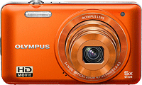 Olympus' VG-160 digital camera. Photo provided by Olympus Corp.