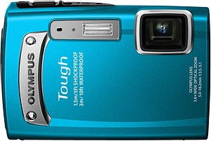 Olympus' Tough TG-320 digital camera. Photo provided by Olympus Corp. Click for a bigger picture!