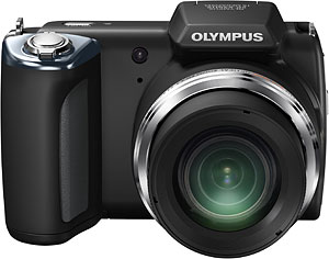 Olympus' SP-620UZ digital camera. Photo provided by Olympus Corp. Click for a bigger picture!
