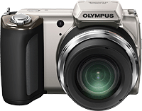 Olympus' SP-620UZ digital camera. Photo provided by Olympus Corp.