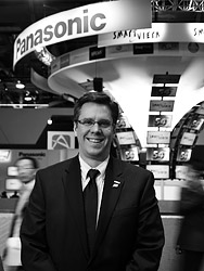 Panasonic's Darin Pepple. Copyright &copy; 2012, Imaging Resource. All rights reserved.