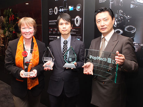 Fujifilm received four awards at the 2012 Consumer Electronics Show for its upcoming X-Pro1 digital camera. Photo provided by Fujifilm North America Corp.