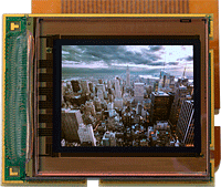 MicroOLED's new microdisplay. Image provided by MicroOLED SAS.