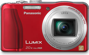 Panasonic's Lumix DMC-ZS20 digital camera. Photo provided by Panasonic Corp. Click for a bigger picture!