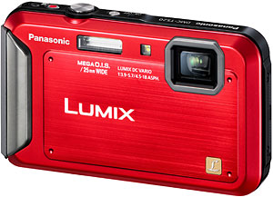 Panasonic's Lumix DMC-TS20 digital camera. Image provided by Panasonic Corp. Click for a bigger picture!