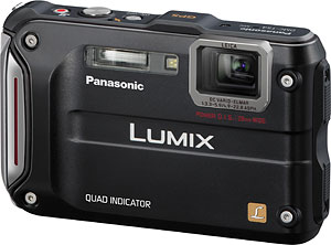 Panasonic's Lumix DMC-TS4 digital camera. Photo provided by Panasonic Corp. Click for a bigger picture!