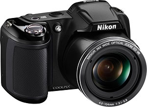 Nikon's Coolpix L810 digital camera. Photo provided by Nikon Inc. Click for a bigger picture! 