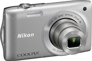 Nikon's Coolpix S3300 digital camera. Photo provided by Nikon Inc. Click for a bigger picture! 