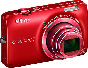 Nikon's Coolpix S6300 digital camera. Photo provided by Nikon Inc. Click for a bigger picture! 