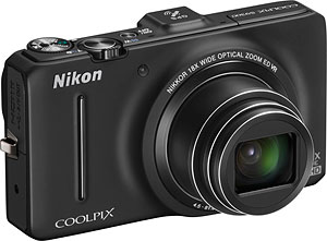 Nikon's Coolpix S9300 digital camera. Photo provided by Nikon Inc. Click for a bigger picture! 