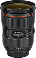 Canon's EF 24-70mm f/2.8L II USM lens. Photo provided by Canon USA Inc.