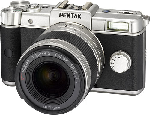 Pentax's Q Limited Silver will be sold in extremely limited quantity, with worldwide production of just 1,600 units. Photo provided by Pentax Ricoh Imaging Co. Ltd. Click for a bigger picture!