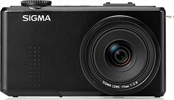 Sigma's DP1 Merrill digital camera. Photo provided by Sigma Corp. Click for a bigger picture!