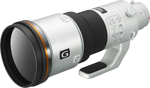 Sony's 500mm F4 G SSM lens prototype. Photo provided by Sony Electronics Inc.
