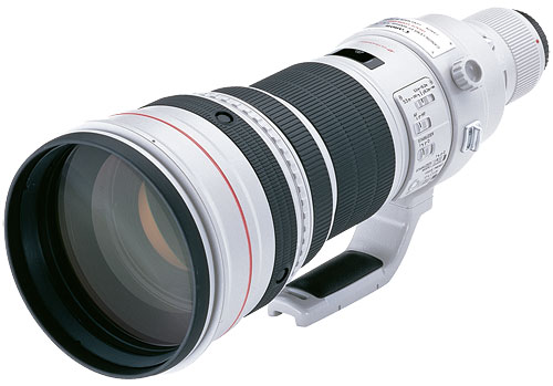 Canon's EF 600mm f/4L IS II USM lens. Photo provided by Canon Inc. Click for a bigger picture!
