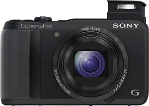 Sony's Cyber-shot DSC-HX20V digital camera. Click for a bigger picture!