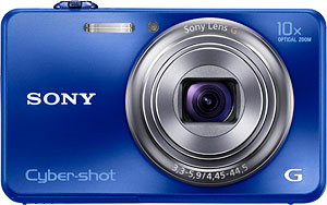 Sony's Cyber-shot DSC-WX150 digital camera. Photo provided by Sony Electronics Inc. Click for a bigger picture!
