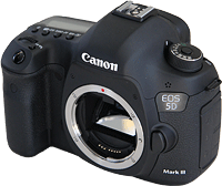 Canon's EOS 5D Mark III digital SLR. Photo provided by Canon.