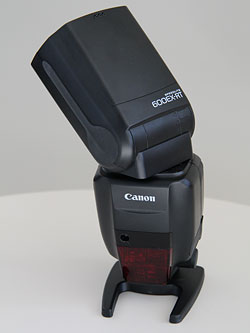 Canon's Speedlite 600EX-RT flash strobe. Copyright &copy; 2012, Imaging Resource. All rights reserved. Click for a bigger picture!!
