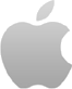 Apple's logo. Click here to visit the Apple website!