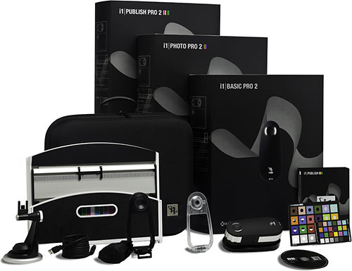 X-Rite's i1Pro 2 products. Photo provided by X-Rite Inc. Click for a bigger picture!