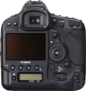 Canon's EOS-1D C digital SLR. Photo provided by Canon USA Inc. Click for a bigger picture!