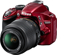 Nikon's D3200 digital SLR. Photo provided by Nikon. Click for our Nikon D3200 preview!