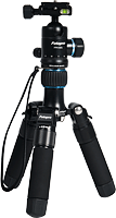The Rollei Fotopro CT-5A tripod, shown with the short legs attached. Photo provided by RCP - Technik GmbH & Co KG.