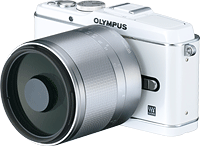 The Tokina Reflex 300mm F6.3 MF MACRO lens on an Olympus camera body. Image provided by Kenko Tokina Corp.