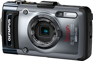 Olympus' Tough TG-1 iHS digital camera. Photo provided by Olympus. Click for a bigger picture!