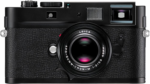 The Leica M Monochrom is the first 35mm full-frame camera with a monochrome sensor. Photo provided by Leica Camera AG. Click for a bigger picture!