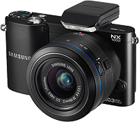 Samsung's NX1000 compact system camera. Click for our Samsung NX1000 preview!