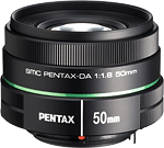 The made-for-digital smc PENTAX-DA 50mm f/1.8 lens offers an affordable, lightweight alternative to the company's existing full-frame 50mm lenses. Photo provided by Pentax Ricoh Imaging Americas Corp.
