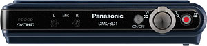 Panasonic's Lumix DMC-3D1 digital camera. Photo provided by Panasonic Consumer Electronics Co. Click for a bigger picture!