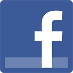 Facebook's logo. Click here to visit the Facebook website!
