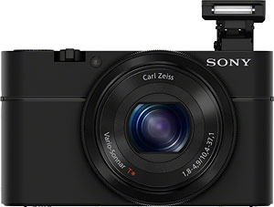 The Sony Cyber-shot DSC-RX100 digital camera. Image provided by Sony. Click for a bigger picture!
