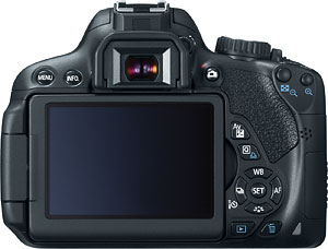 Canon's EOS Rebel T4i digital SLR. Photo provided by Canon. Click for a bigger picture!