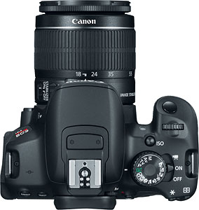 Canon's EOS Rebel T4i digital SLR. Photo provided by Canon. Click for a bigger picture!