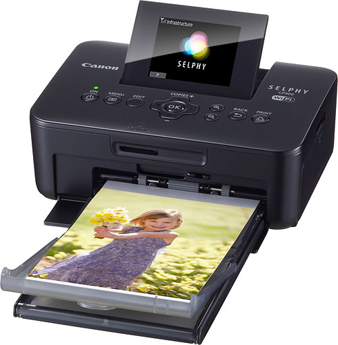 Canon's SELPHY CP900 compact photo printer features cable-free WiFi connectivity. Photo provided by Canon. Click for a bigger picture!