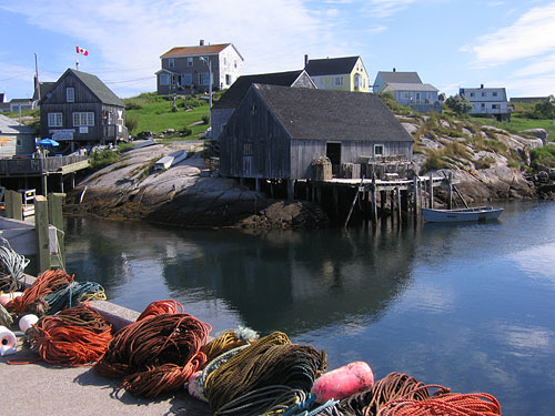 Your first port of call on the Autumn Digital Photography Workshop Cruise is the historic Canadian city of Halifax, Nova Scotia with nearby fishing villages like Peggy's Cove. Photo courtesy of Aconcagua / Wikipedia, used under a CC-BY-SA 3.0 license. Click for a bigger picture!