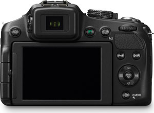 Panasonic's Lumix DMC-FZ200 digital camera. Photo provided by Panasonic. Click here for a bigger picture!