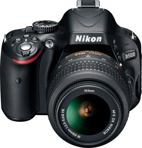 Nikon's D5100 digital SLR. Photo provided by Nikon Corp. Click for a bigger picture!