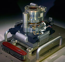 The Mars Hand Lens Imager camera. Photo provided by NASA/JPL-Caltech/Malin Space Science Systems. Click for a bigger picture!