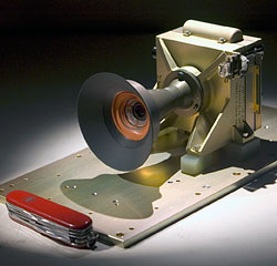 The Mars Descent Imager camera. Photo provided by NASA/JPL-Caltech/Malin Space Science Systems. Click for a bigger picture!