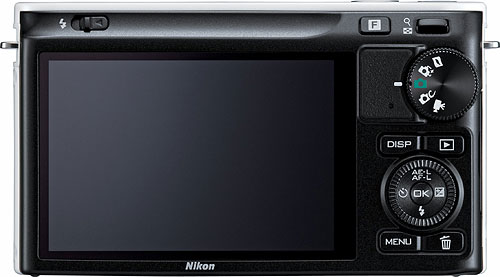 The Nikon J2 compact system camera. Image provided by Nikon. Click for a bigger picture!