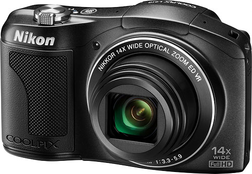 Nikon's Coolpix L610 digital camera. Photo provided by Nikon. Click for a bigger picture!