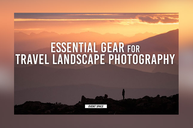 Video: Essential photo gear for travel landscape photography